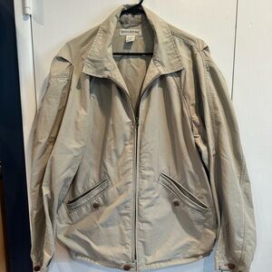 vintage Banana Republic Men's Beige Lightweight Jacket